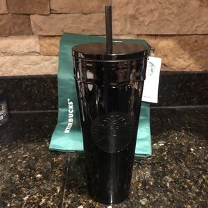 2024 Matte Black Drip Starbucks Slime Halloween Venti Tumbler NWT